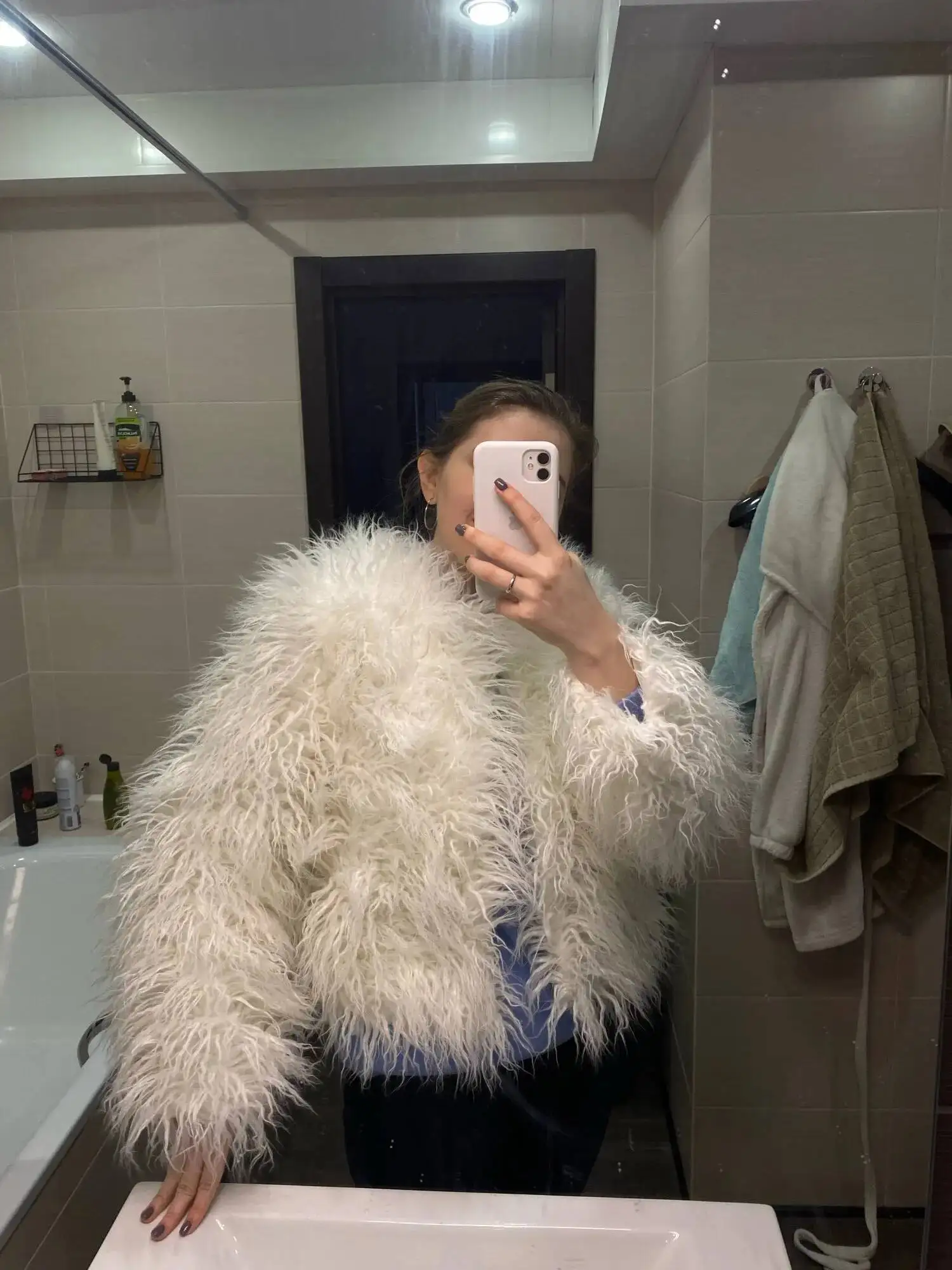 34 Colors 3XL Fur Coats Women Autumn Winter Top Fashion Faux Fur Coat Elegant Thick Warm Faux Fur Jackets For Women 2025 Top MA7