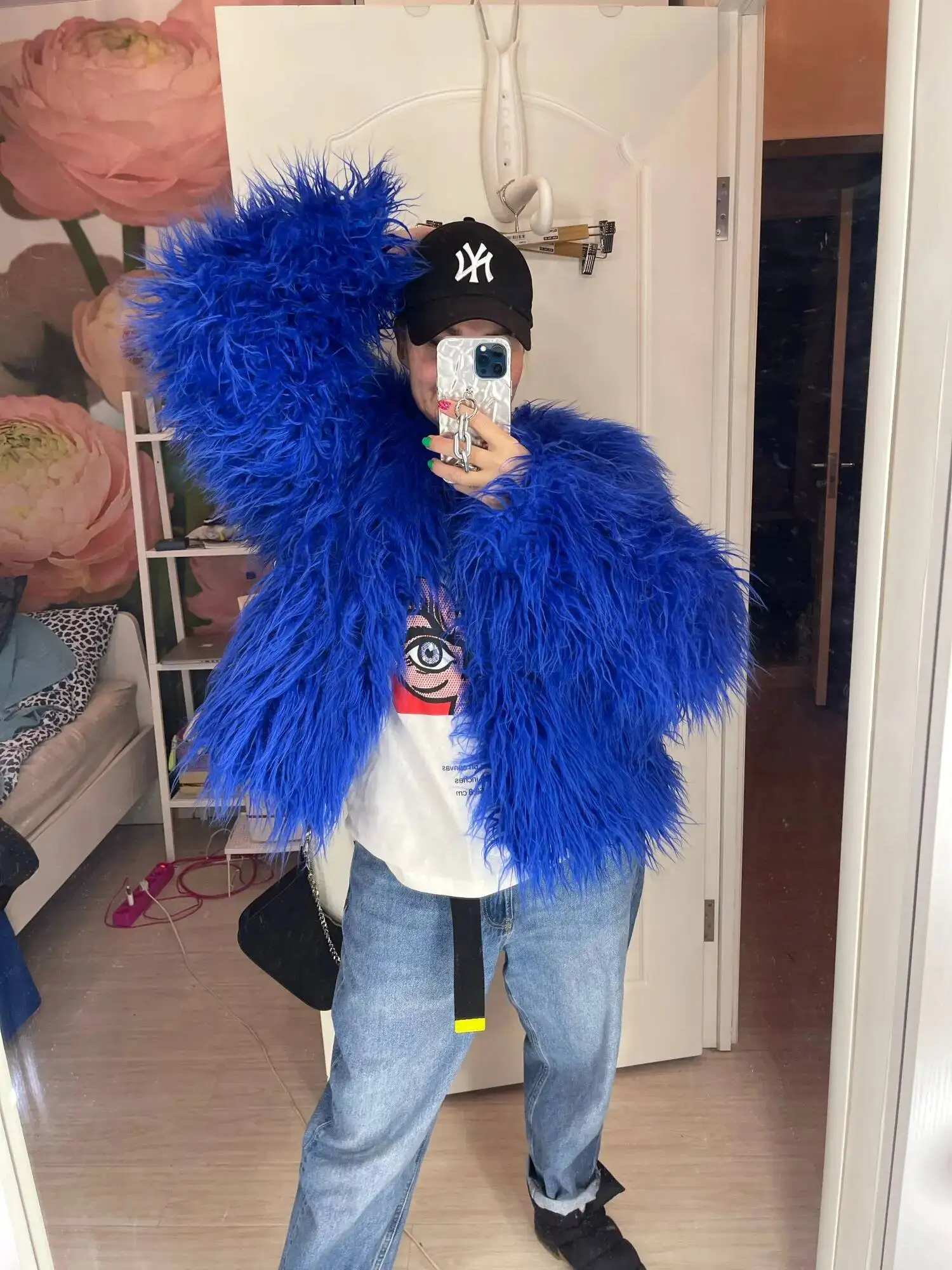34 Colors 3XL Fur Coats Women Autumn Winter Top Fashion Faux Fur Coat Elegant Thick Warm Faux Fur Jackets For Women 2025 Top MA7