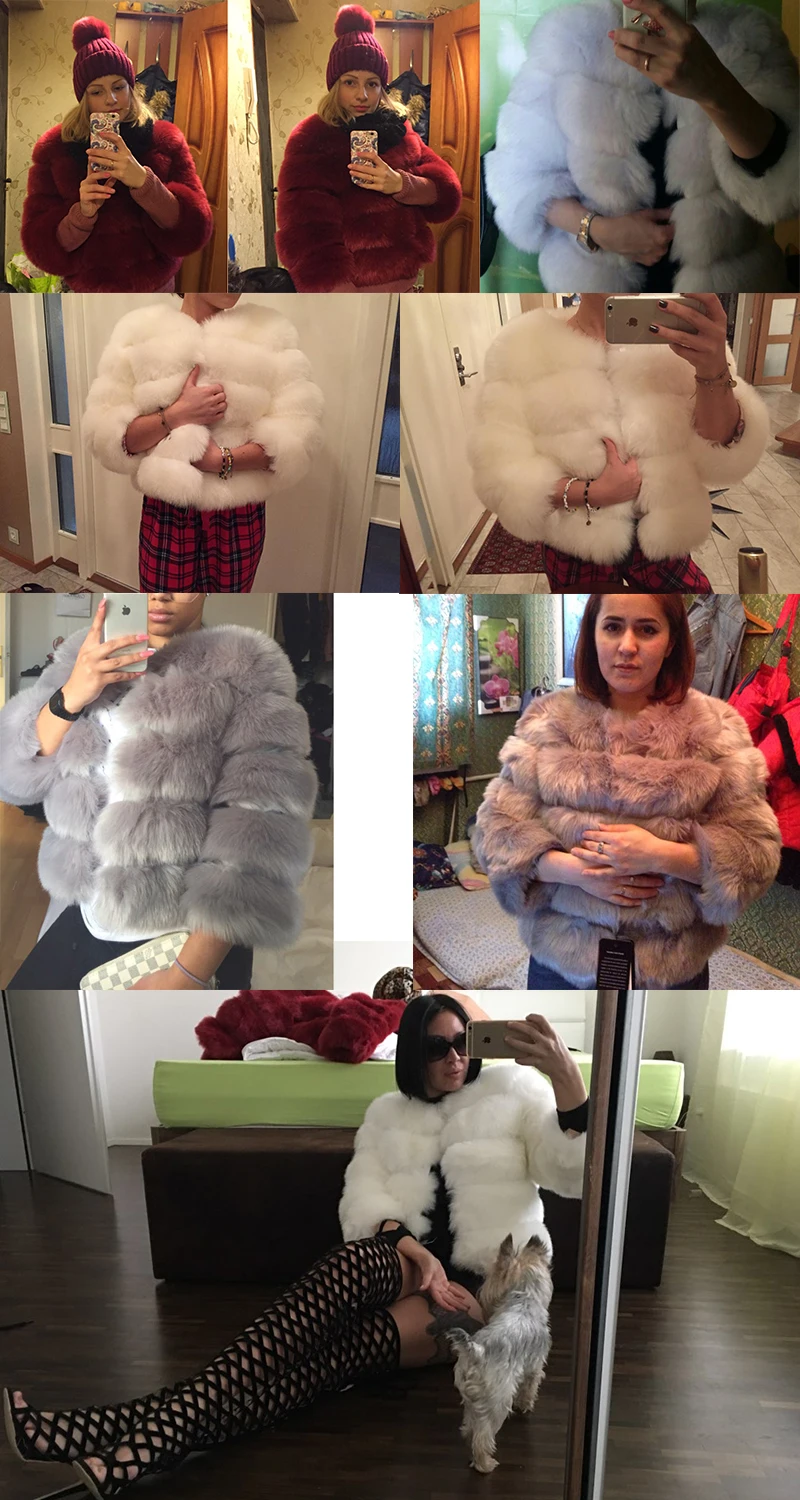 HJQJLJLS 2023 Winter New Fashion Women Faux Fur Coat Female Black Elegant Fluffy Thick Warm Artificial Fox Fur Jacket Outerwear