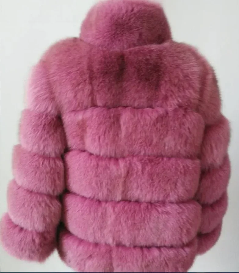 Women Faux Fur Fox Coats Short Coat Jackets Elegant Autumn Winter Jacket Furry Outerwear Elegant Splice Thick Warm Coffe Coats