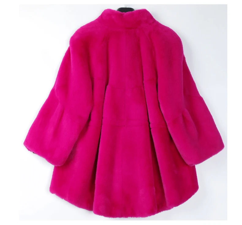 Nerazzurri Fluffy Loose Warm Soft White Faux Fur Coat with Flare Sleeve Furry Jacket 2022 Fashion Autumn Winter Women Clothes