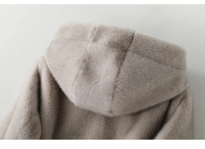 ZXRYXGS High Quality Faux Fur Coat Hoode Women's Jackets 2025 New Autumn and Winter Fashionable Jackets Women Coat Tide