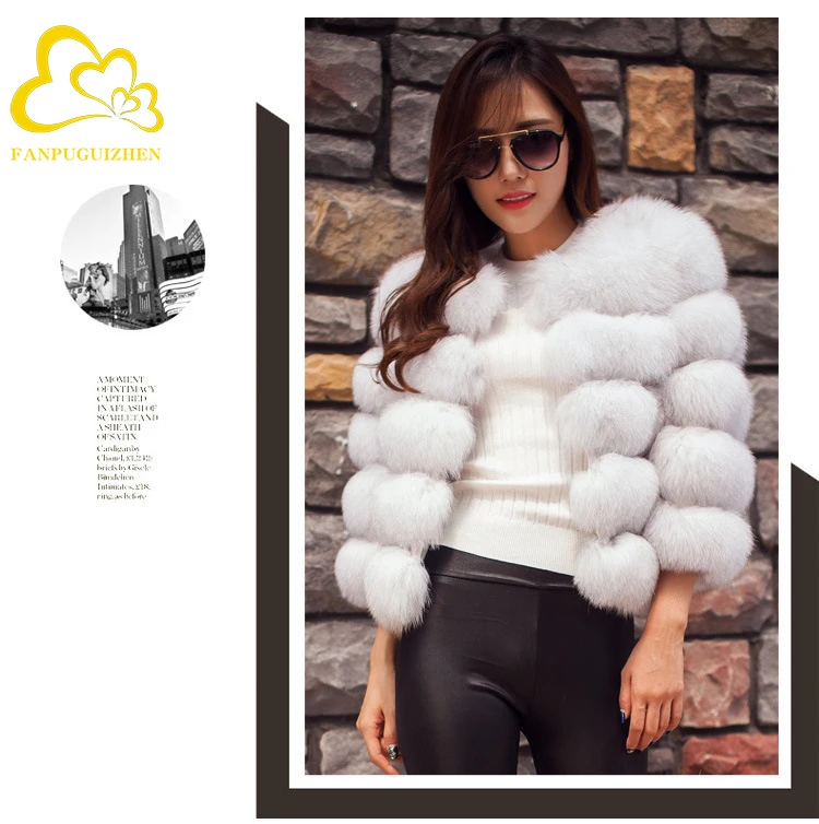 FANPUGUIZHEN Women Coats Autumn Winter New Fashion Pink Faux Fur Coat Elegant Thick Warm Outerwear Fake Fur Woman Jackets