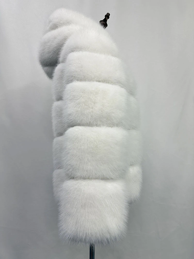 ZADORIN Winter Thick Warm Fluffy Faux Fur Coat Women Furry Hooded Long Sleeve Faux Fur Jacket Luxury Fur Coats Female Outerwears
