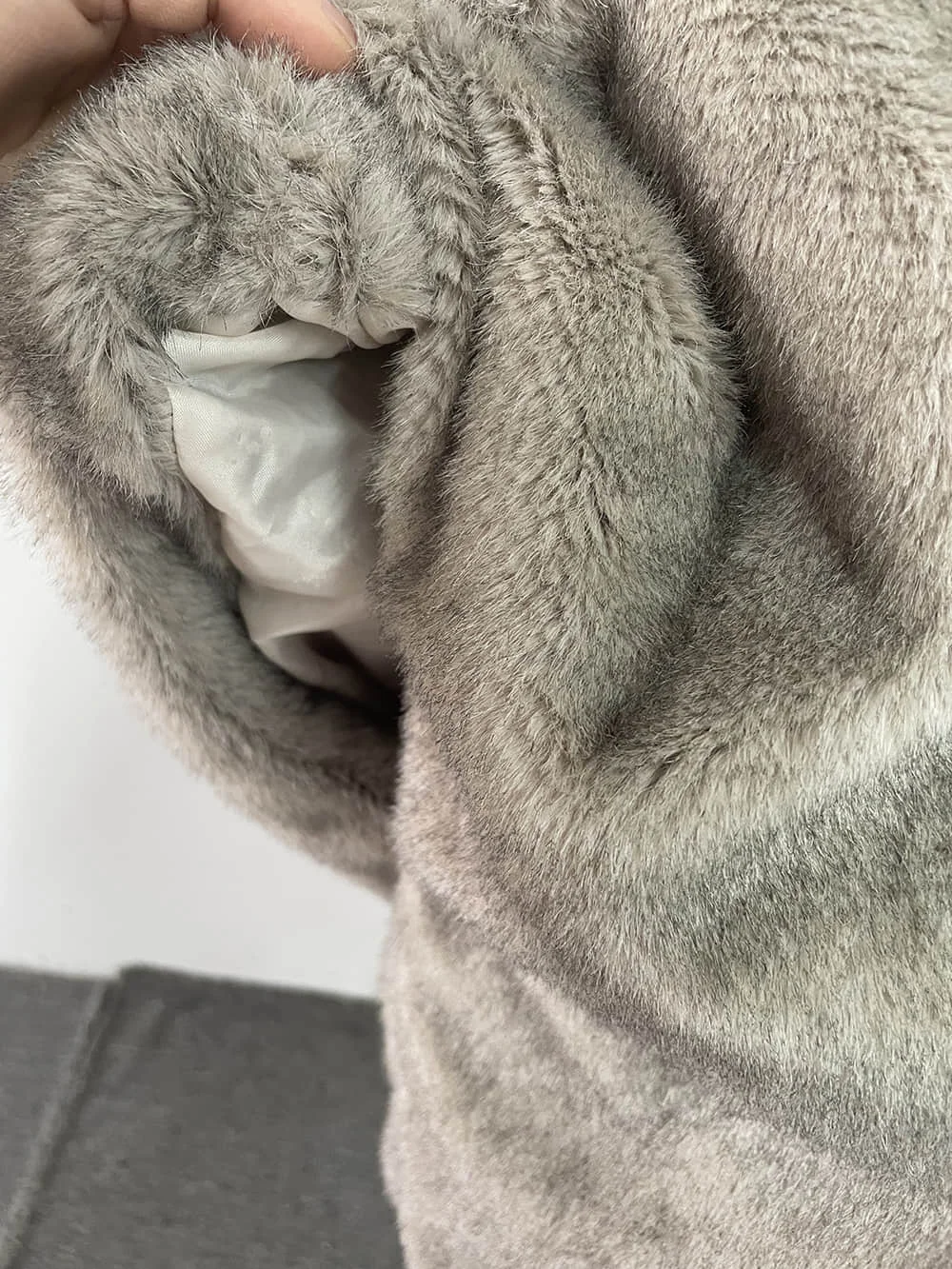 NiceMix Faux Fur Vest Women Hooded Zip Up Warm Winter Sleeveless Gilet Waistcoat Veste Жилетка Меховая Женская С Капюшоном 조끼