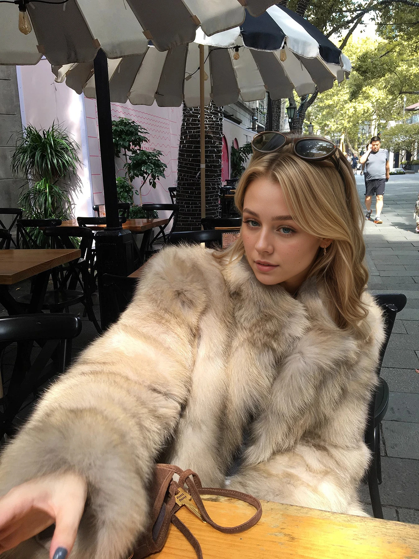 LIMO Ladies Short Faux Fur Jacket Lapel Collar Casual Loose Fit Fashion Fluffy Plush Outer Coat
