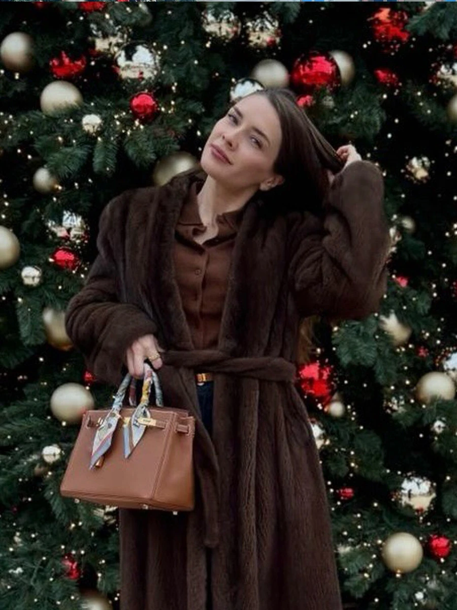 Women Winter Long Fluffy Faux Fur Coat 2026 Warm Camel Black Maxi Jacket Luxury Open Front Soft Plush Overcoat Chic