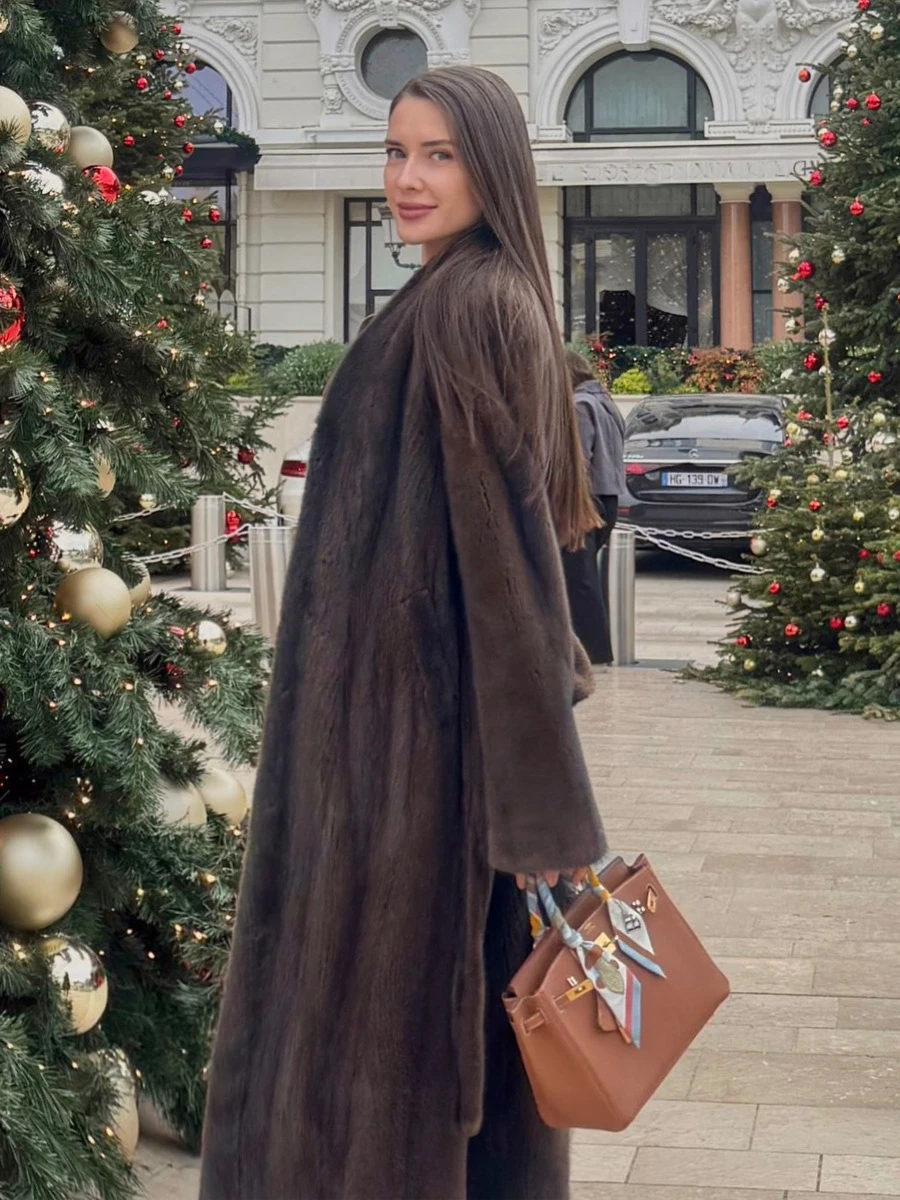Women Winter Long Fluffy Faux Fur Coat 2026 Warm Camel Black Maxi Jacket Luxury Open Front Soft Plush Overcoat Chic
