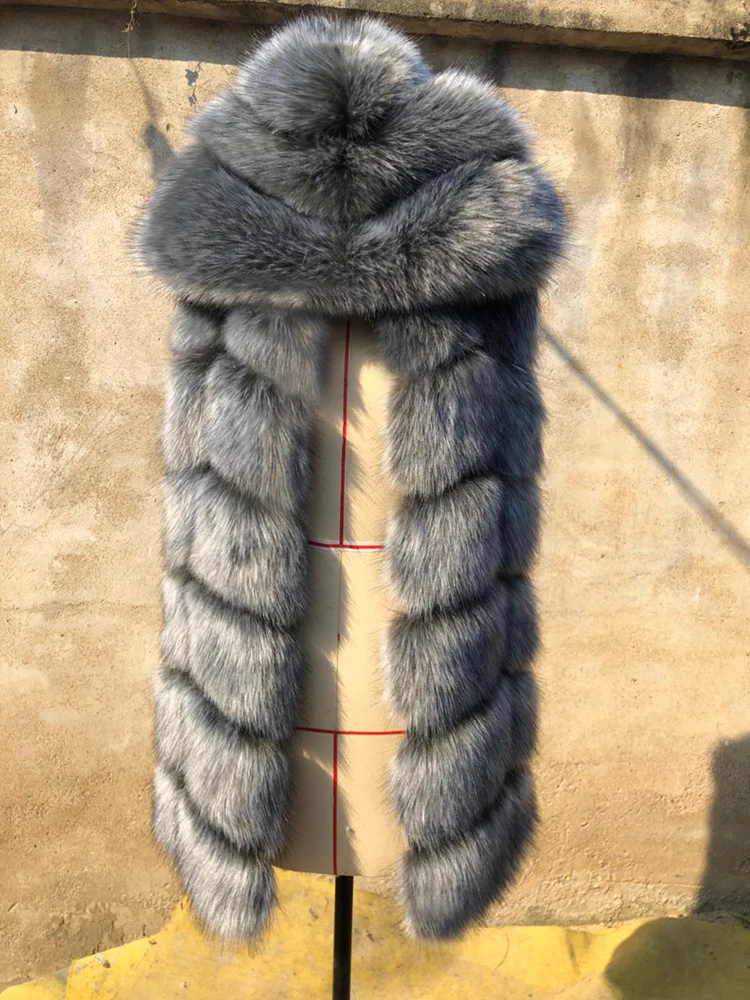 ZADORIN New Fashion Woman Sleeveless Faux Fur Coat Hooded Winter Fluffy Warm Faux Fur Vest Woman Faux Fur Coats and Jackets Tops