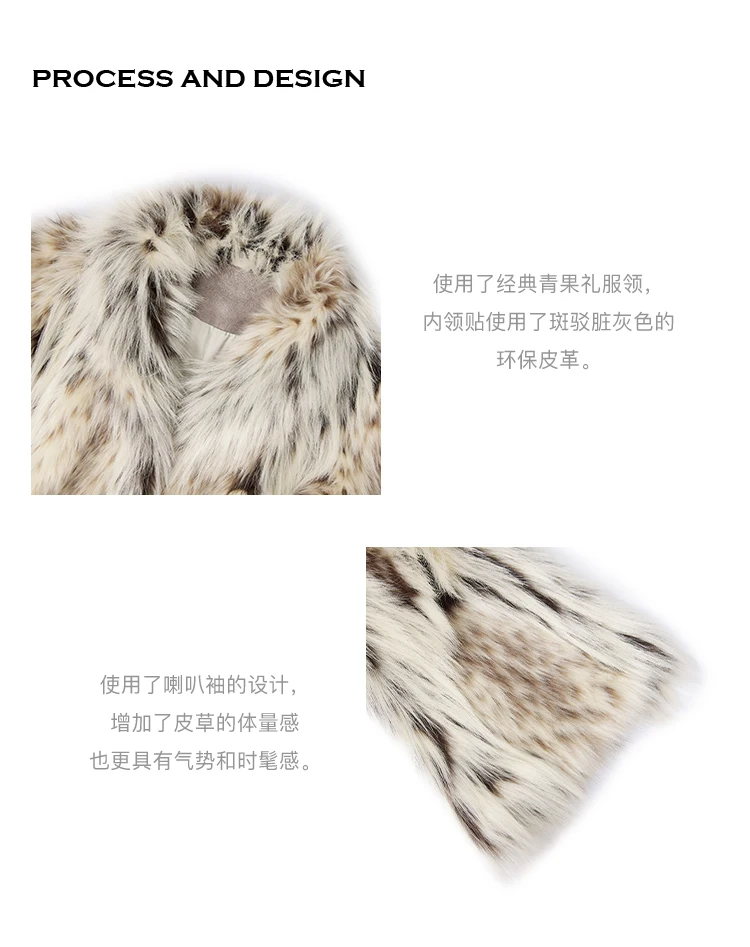 Lautaro Spring Autumn Winter Colorful Thickened Warm Hairy Shaggy Faux Fox Fur Coat Women Short Loose Luxury Fluffy Jacket 2025