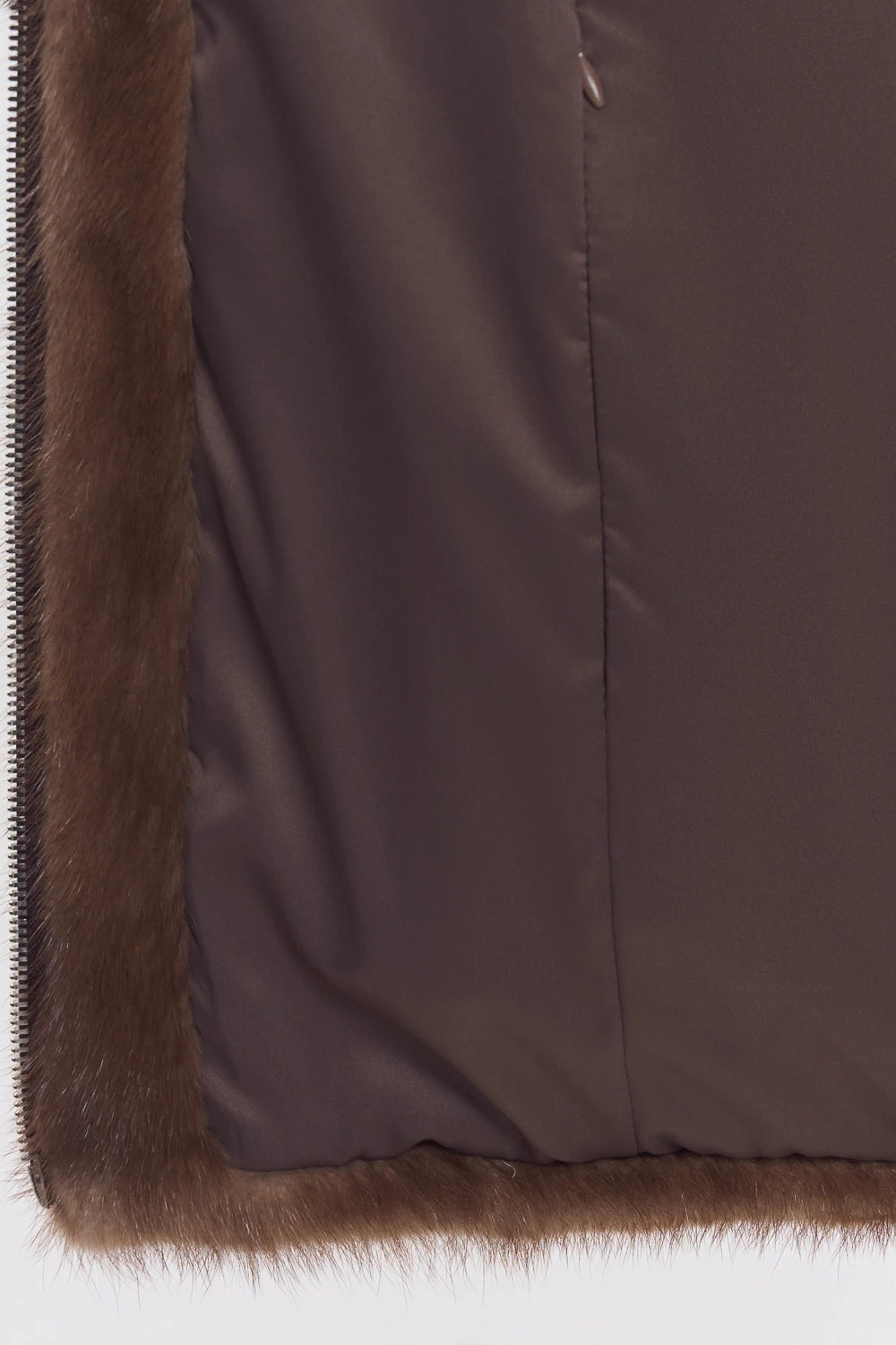 IG 2026 Women High Collar Zip Faux Mink Fur Jacket Short Loose Fit Long Sleeve Luxury Warm Winter Daily Fashion Outer Coat