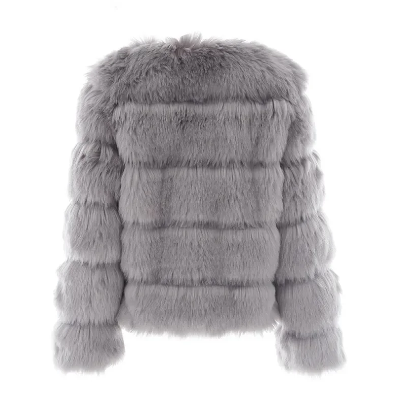 Faux Fur Coats Women Short Coat Jackets Elegant Jacket Autumn Winter Y2k Furry Outerwear Mom Splice Thick Warm Coffe Coats