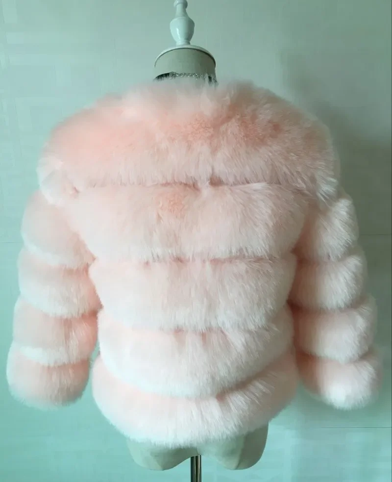 Faux Fur Coats Women Short Coat Jackets Elegant Jacket Autumn Winter Y2k Furry Outerwear Mom Splice Thick Warm Coffe Coats