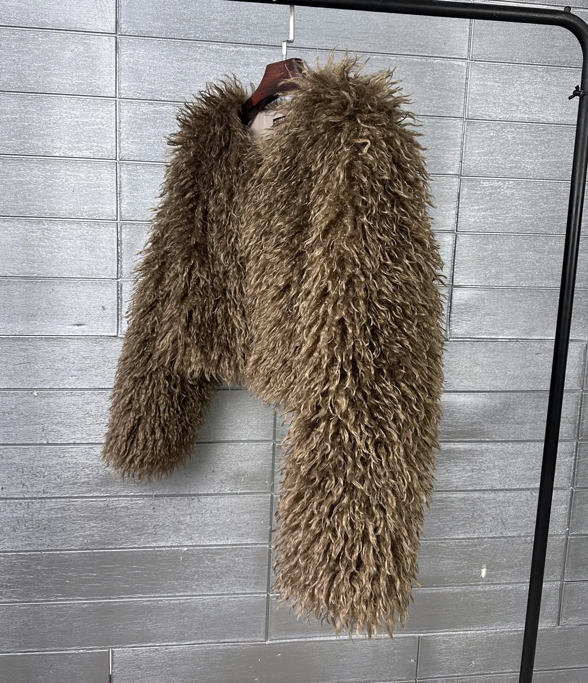 Women Short Coats Faux Fur Jackets Casual Loose Coat Thick Warm Y2k Streetwear Jacket Elegant Work Outerwear Autumn Winter