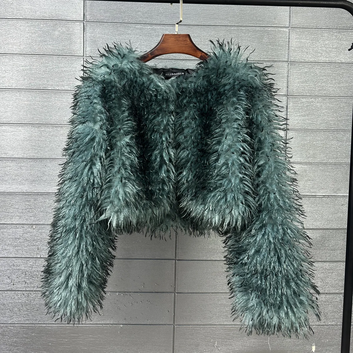 Women Short Coats Faux Fur Jackets Casual Loose Coat Thick Warm Y2k Streetwear Jacket Elegant Work Outerwear Autumn Winter