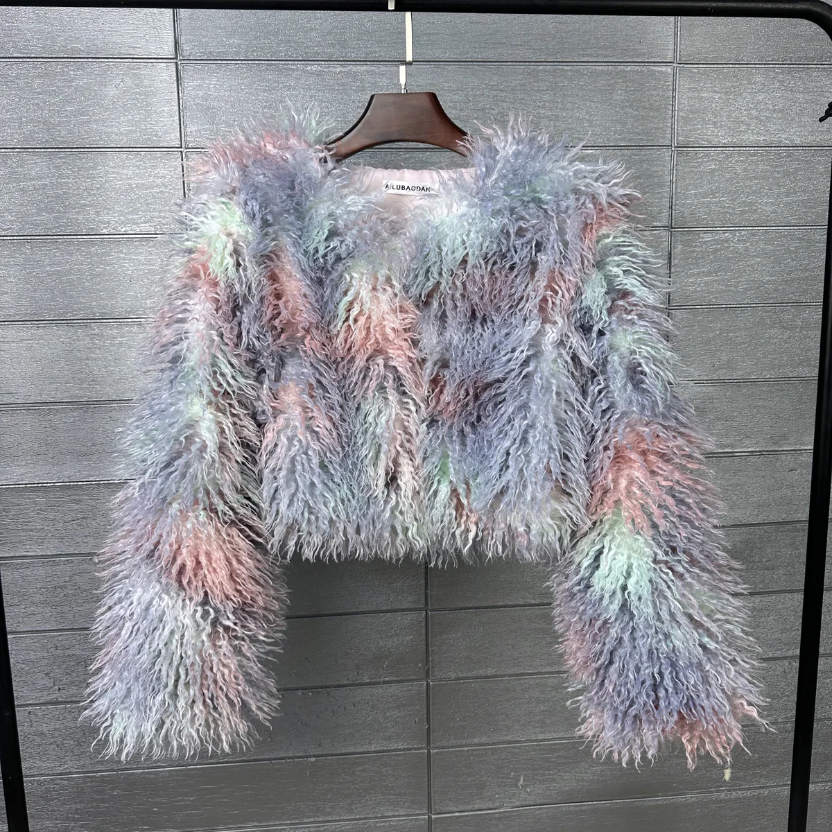 Women Short Coats Faux Fur Jackets Casual Loose Coat Thick Warm Y2k Streetwear Jacket Elegant Work Outerwear Autumn Winter