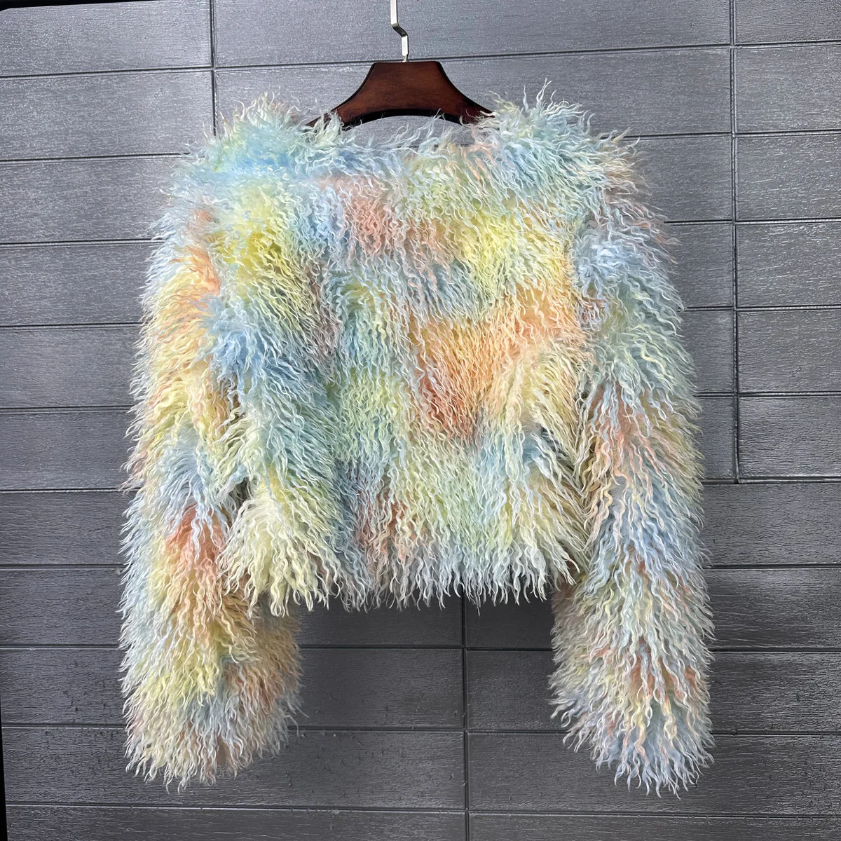 Women Short Coats Faux Fur Jackets Casual Loose Coat Thick Warm Y2k Streetwear Jacket Elegant Work Outerwear Autumn Winter