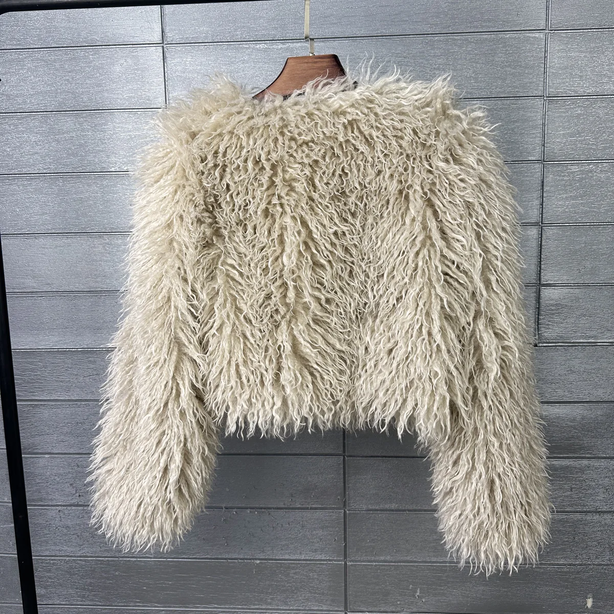 Women Short Coats Faux Fur Jackets Casual Loose Coat Thick Warm Y2k Streetwear Jacket Elegant Work Outerwear Autumn Winter