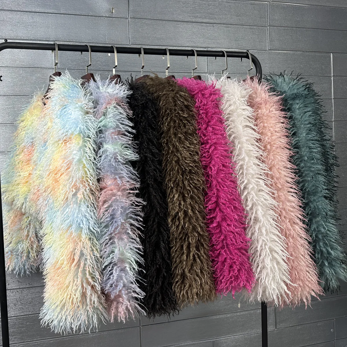 Women Short Coats Faux Fur Jackets Casual Loose Coat Thick Warm Y2k Streetwear Jacket Elegant Work Outerwear Autumn Winter
