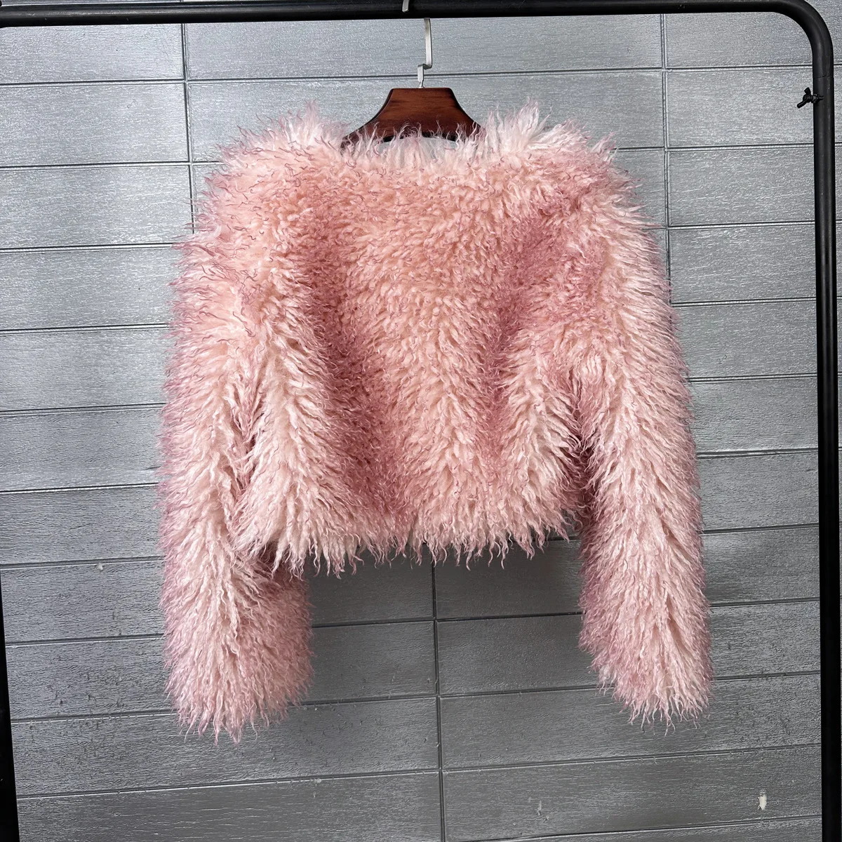 Women Short Coats Faux Fur Jackets Casual Loose Coat Thick Warm Y2k Streetwear Jacket Elegant Work Outerwear Autumn Winter