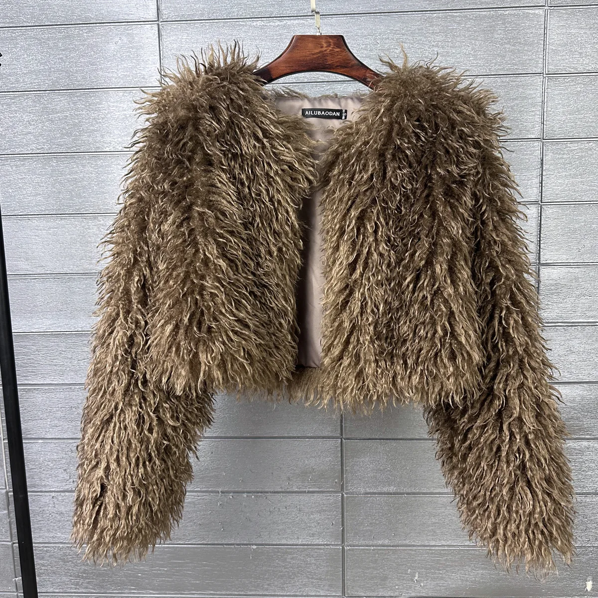 Women Short Coats Faux Fur Jackets Casual Loose Coat Thick Warm Y2k Streetwear Jacket Elegant Work Outerwear Autumn Winter