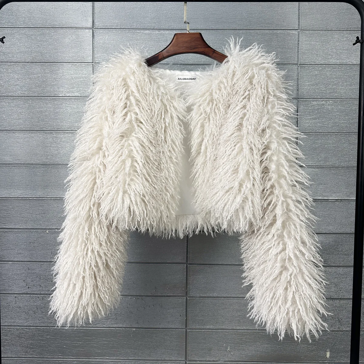 Women Short Coats Faux Fur Jackets Casual Loose Coat Thick Warm Y2k Streetwear Jacket Elegant Work Outerwear Autumn Winter