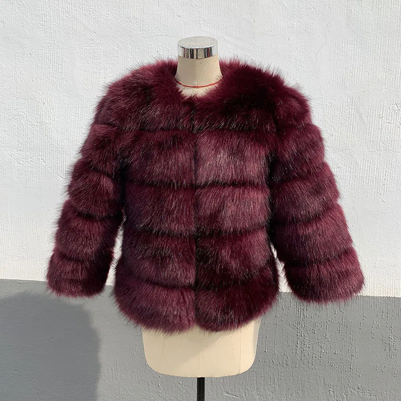 Women Faux Fur Zipper Coats Short Coat Jackets Elegant Jacket Furry Outerwear Party Solid Thick Warm Y2k Coats Streetwear