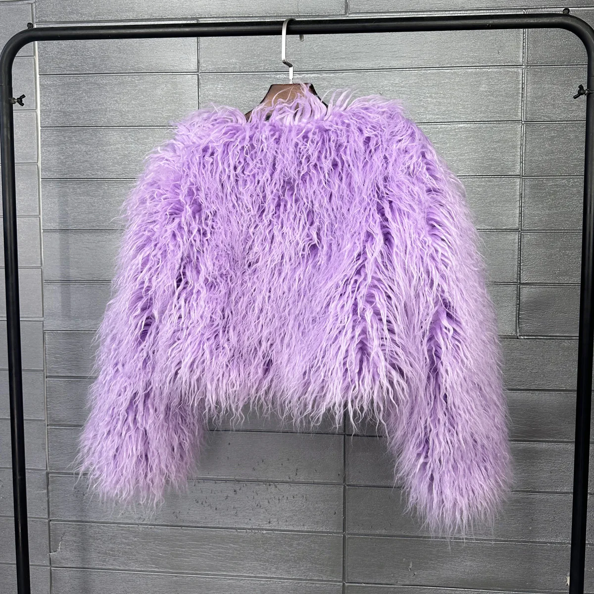 Short Coat Women Faux Fur Coats Jackets V Neck Thick Warm Y2k Streetwear Jacket Elegant Work Outerwear Autumn Winter 2026
