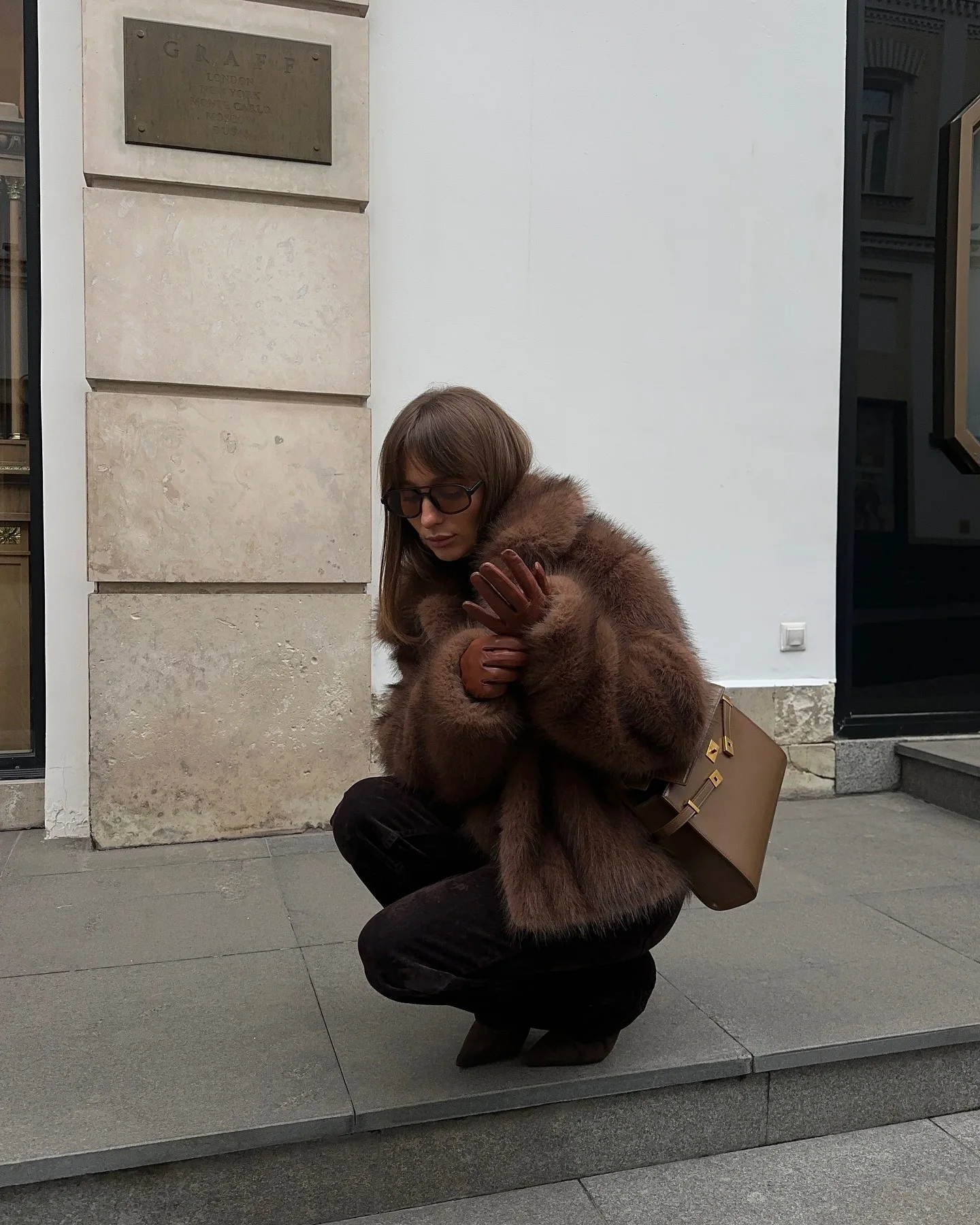 European American Street Style Fashion Fox Fur Coat Women Autumn Winter Thick Warm Faux Fur Jacket Fury Fluffy Plush Overcoat