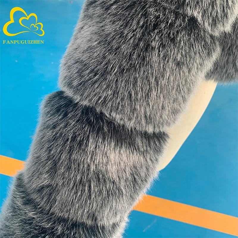 Fox Fur Coat for Women Thick Fox Fur Jacket Short Style Slim Fit Zipper Winter Fashion Wholesale New Arrival