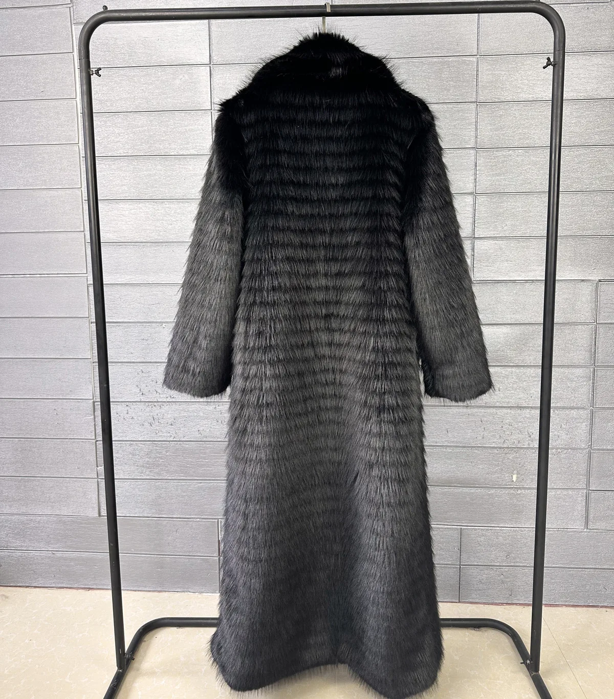Women Faux Fur Long Coats Jackets Turn Down Collar Coat Thick Warm Y2k Streetwear Jacket Elegant Casual Loose Autumn Winter