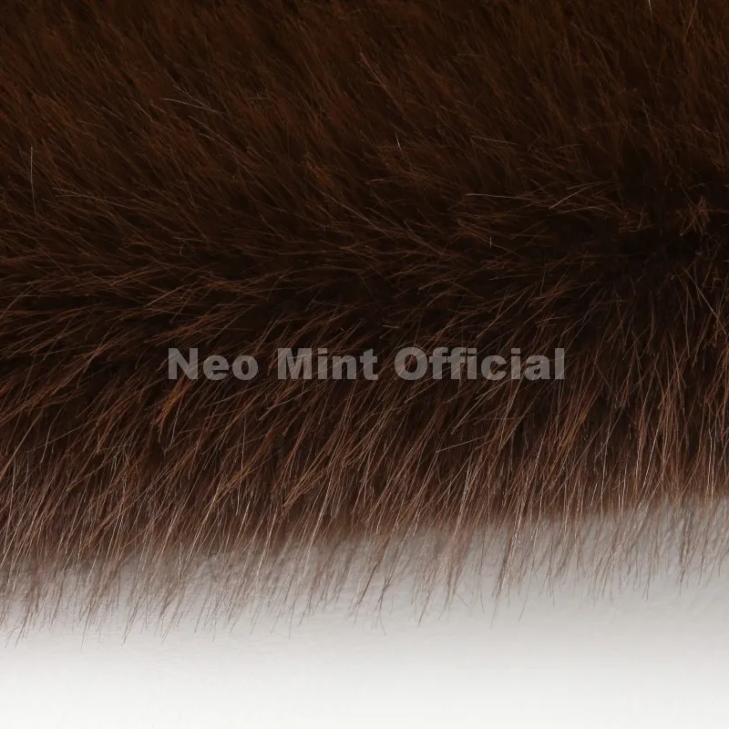 Neo Mint Ins Blogger Brand Fashion Burgundy Obsession Faux Fur Coat Women Winter 2025 Vintage Brown Fox Fur Jacket Warm Overcoat
