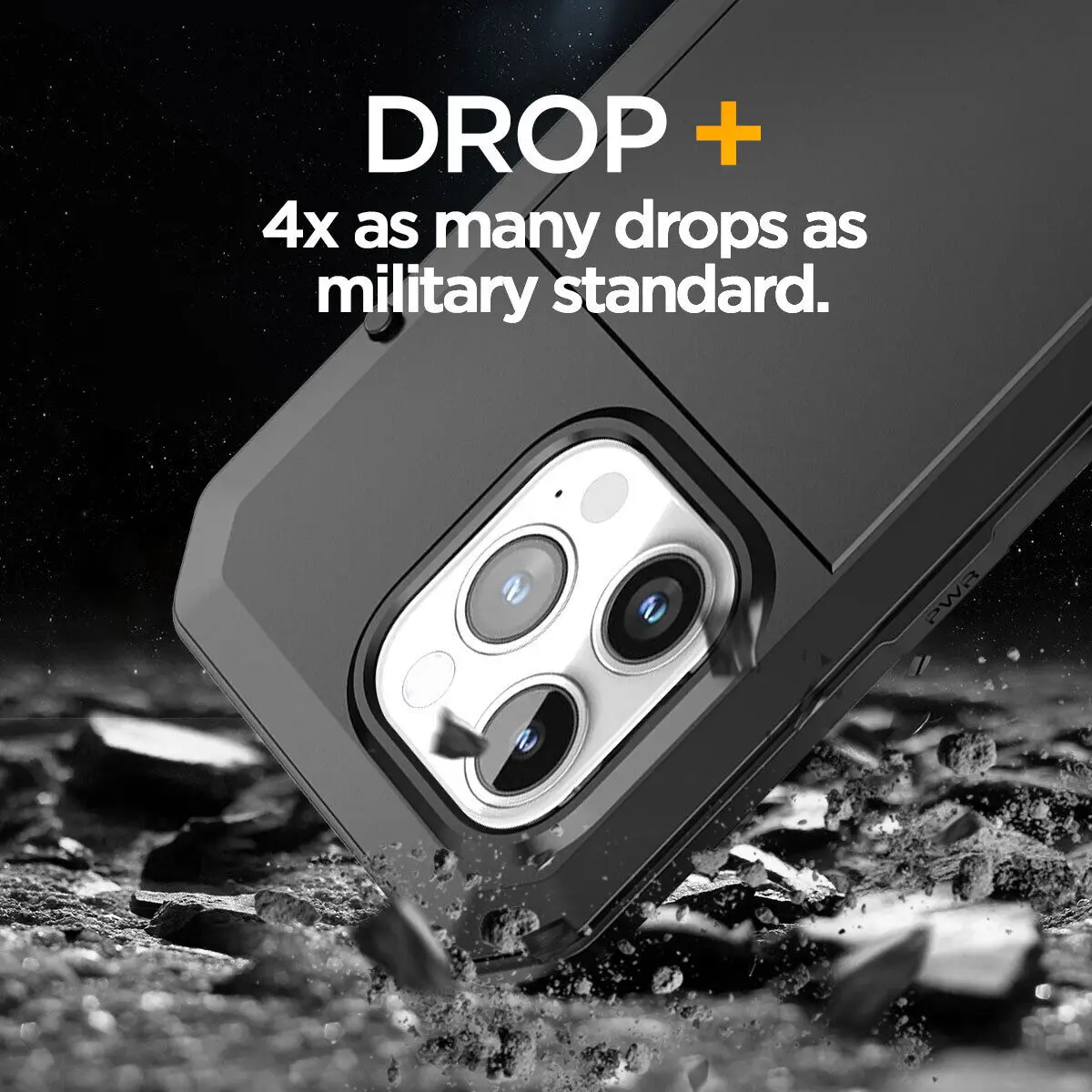 Heavy Duty Aluminum Metal Cover For iPhone 16 15 14 13 12 11 ProMax Shockproof Gorilla Glass Metal Case For iPhone XS Max XR 7 8