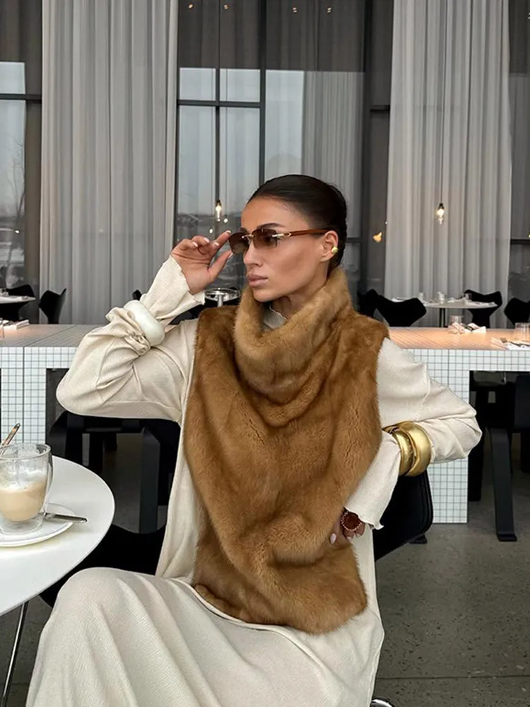 Black Faux Fur Collar Leather Jacket Elegant Lapel V-neck Waist Cinching Long-sleeved Short Coats Lady Winter Commute Coat 2026
