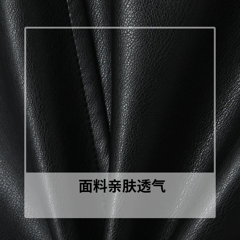 Luxury Studded Leather Jacket, Motorcycle Slim Fit Punk Rock Women's Diamond Zipper Multi-Pocket Jacket zipper Coat Outwea