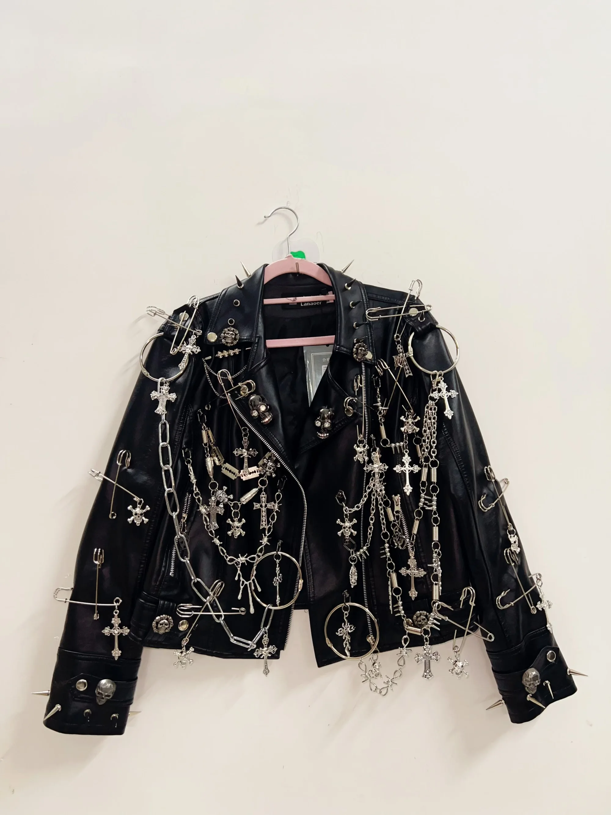 gothic clothes Gothic Jacket harajuku fashion Cross Jacket Skull Jacket vintage Jacket Punk Jacket y2k Jacket y2k fashion