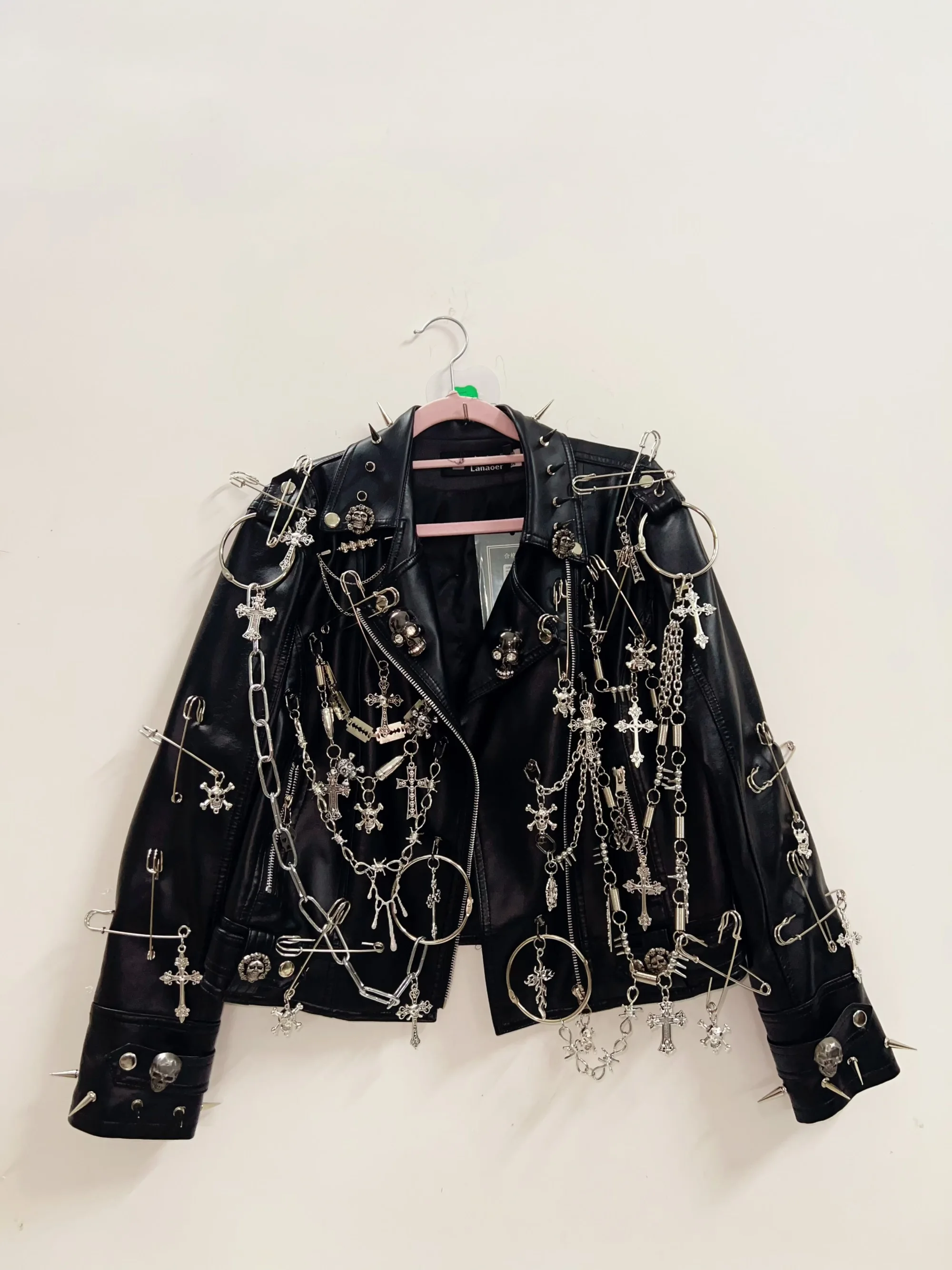 gothic clothes Gothic Jacket harajuku fashion Cross Jacket Skull Jacket vintage Jacket Punk Jacket y2k Jacket y2k fashion