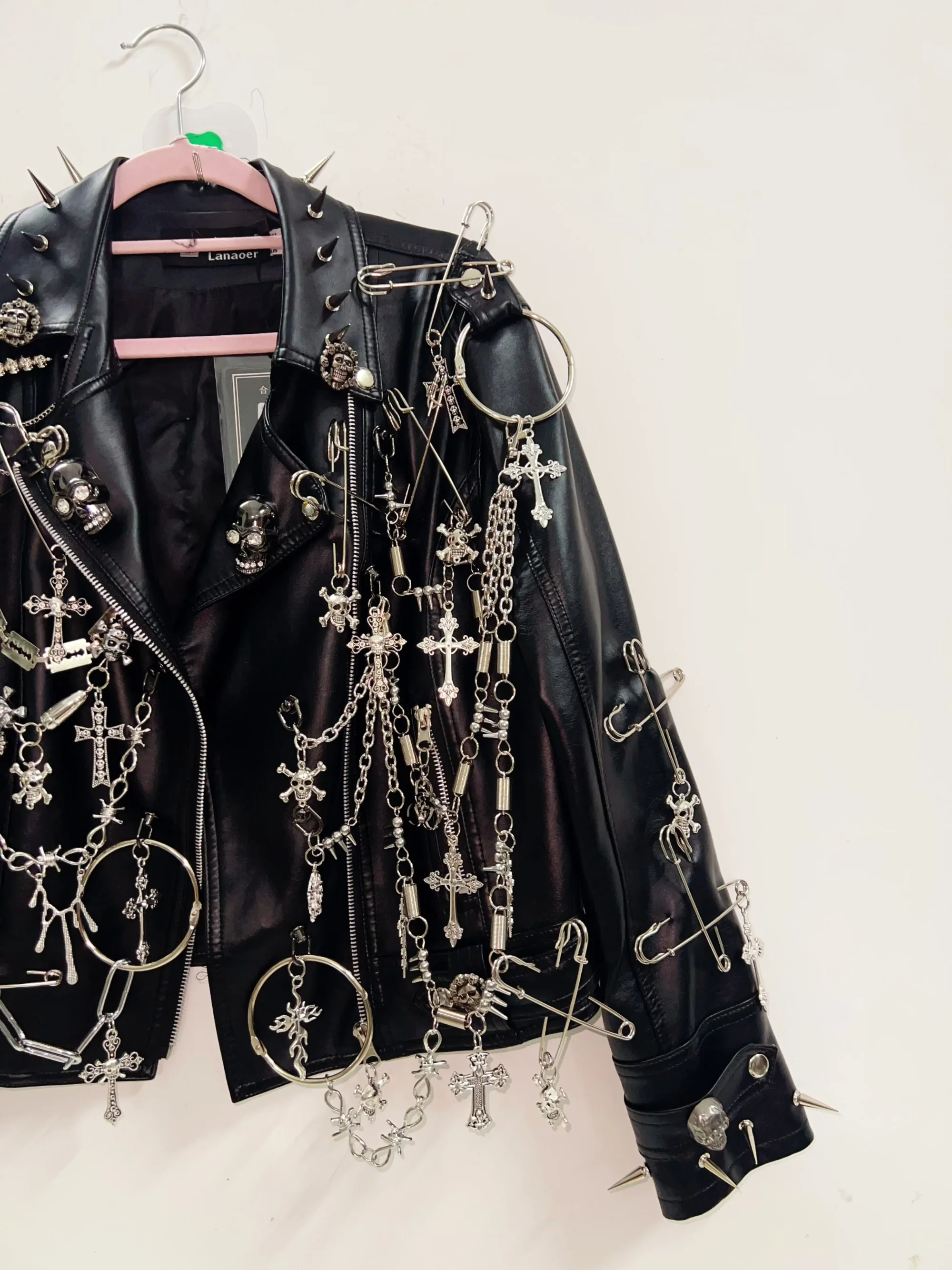 gothic clothes Gothic Jacket harajuku fashion Cross Jacket Skull Jacket vintage Jacket Punk Jacket y2k Jacket y2k fashion