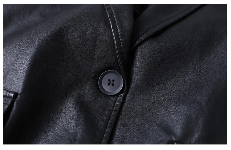 Amax luluE 2025 Autumn England Designer Womens Black Faux Leather Jackets Loose Casual Biker Coat Females Harajuku Pu Streetwear