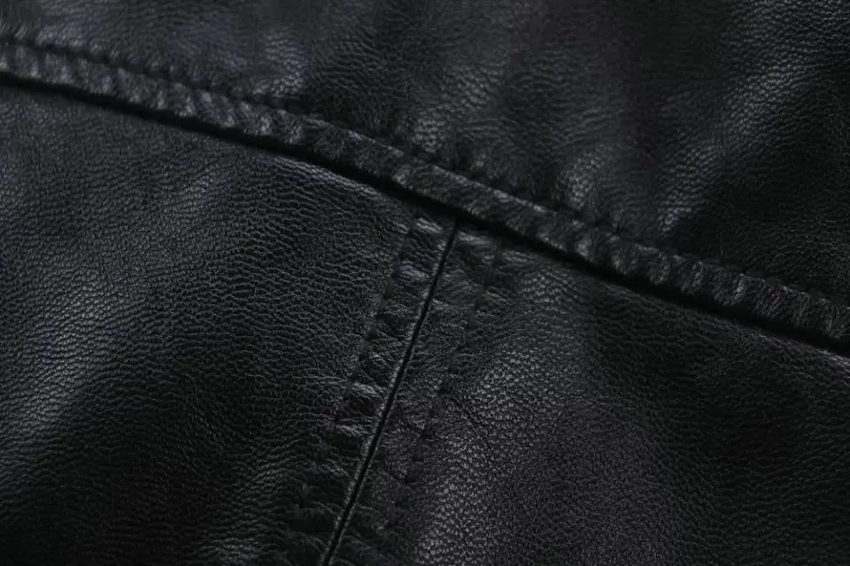 2026 Hot Fashion Women New Winter Warm Faux Leather Jackets with Fur Collar Belt Ladies Thick Black Moto & Biker Outerwear Coats