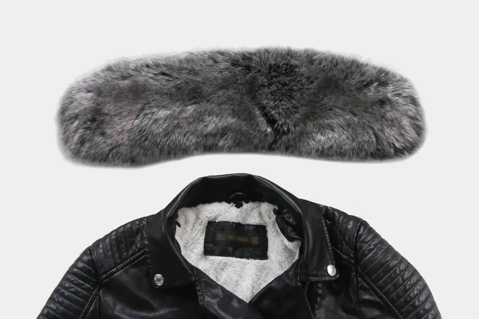 2026 Hot Fashion Women New Winter Warm Faux Leather Jackets with Fur Collar Belt Ladies Thick Black Moto & Biker Outerwear Coats
