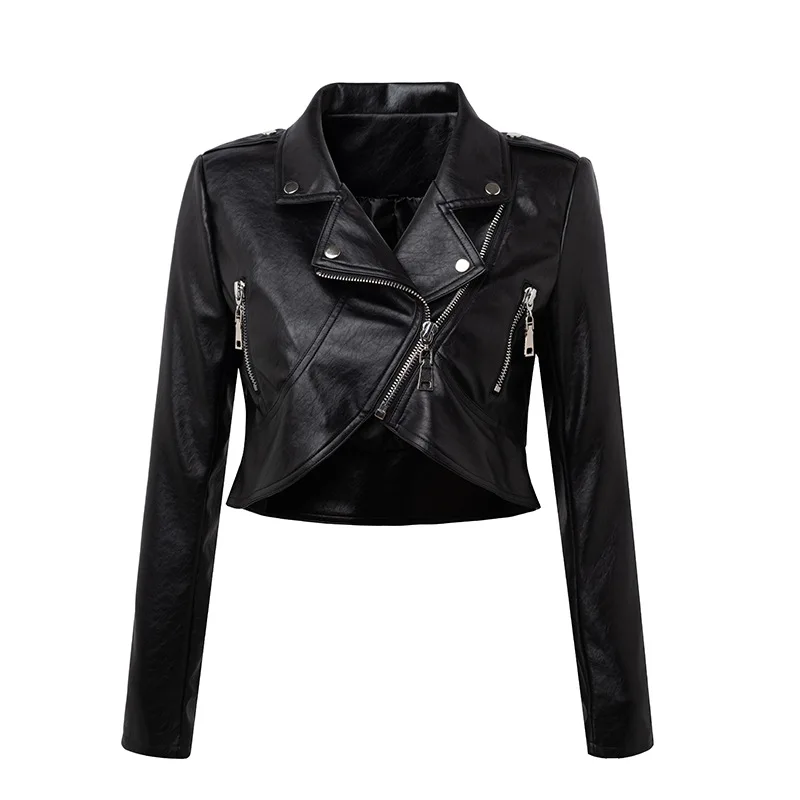 3xl women and men rivet beading pu leather jacket hit color streetstyle Graffiti outerwear letters printed leather jackets