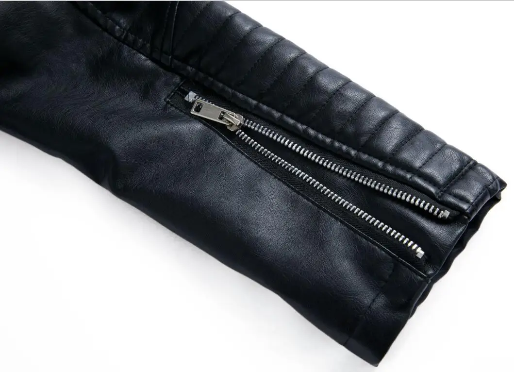 2026 New Fashion Women Faux Leather Jacket, Spring Autumn Zipper Casual Pu Coat, Female Biker Outerwear Ladies Clothes S-XXXL