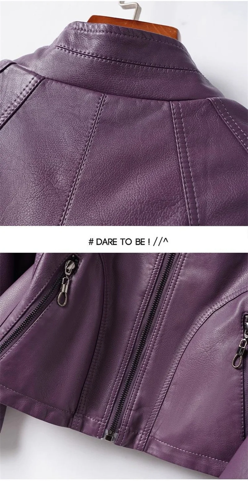 Spring Autumn Women Sheep Skin Coat 2025 Ladies Large Size 5XL Genuine Leather Jacket Korean Female Stand Collar Leather Tops