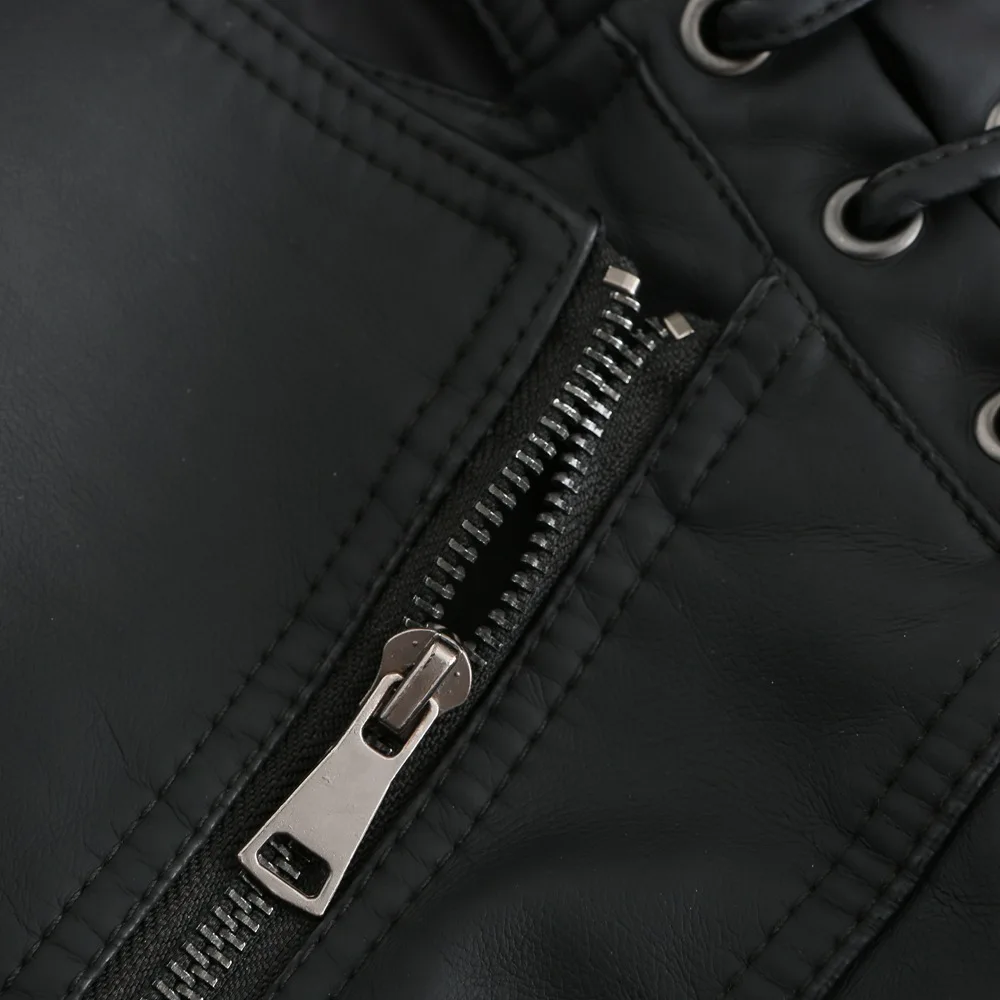 2023Spring Autumn Ladies Motorcycle Leather Jackets Women Turn-down Collar Zipper Slim Black Moto & Biker Jacket Female Leather