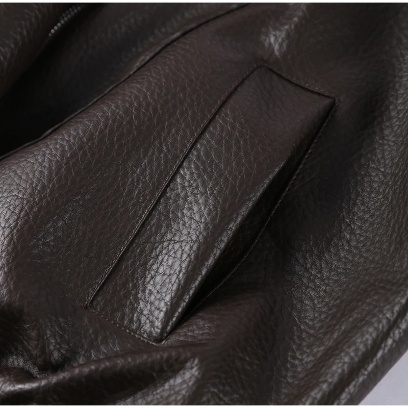 Street Waist Cinching Leather Jacket Women Loose Solid Stand Collar Zipper Pocket Jackets 2026 Spring Lady New Fashion Outwear