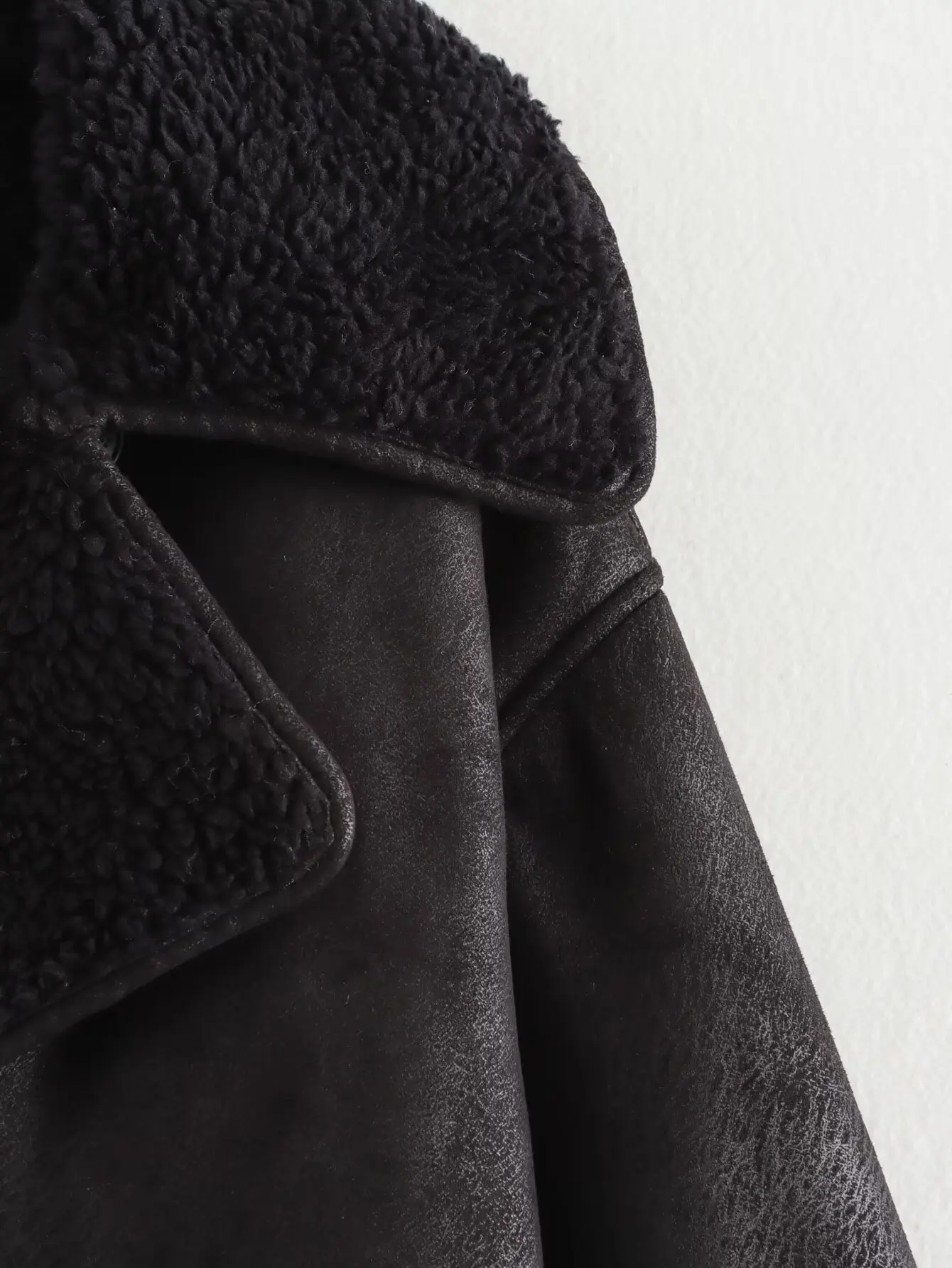 Winter Women's Black Faux Leather Jacket Warm Streetwear Outwear Solid Elegant Warmth 2026 PU Coat for Ladies Jackets Coat Tops