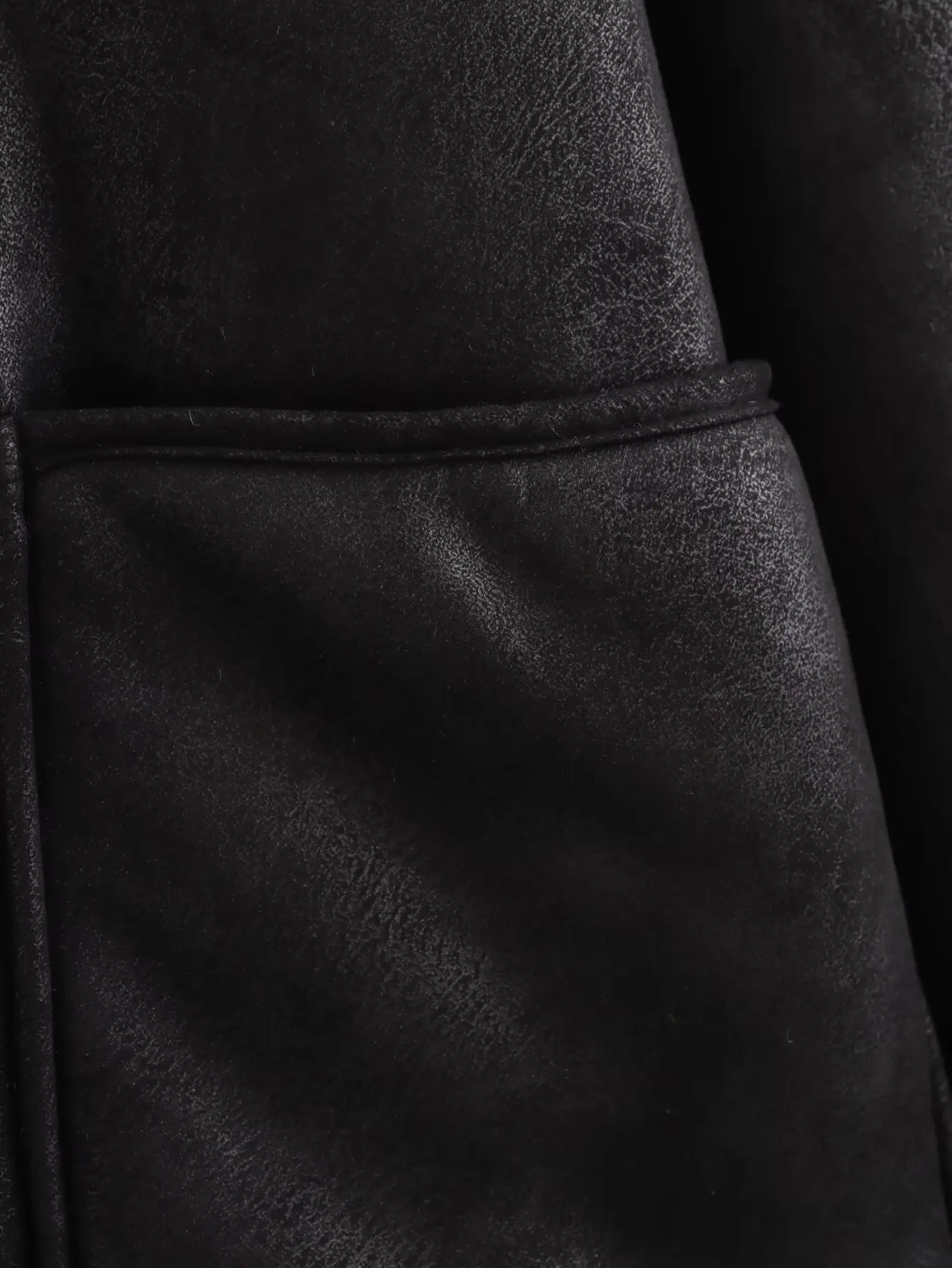 Winter Women's Black Faux Leather Jacket Warm Streetwear Outwear Solid Elegant Warmth 2026 PU Coat for Ladies Jackets Coat Tops