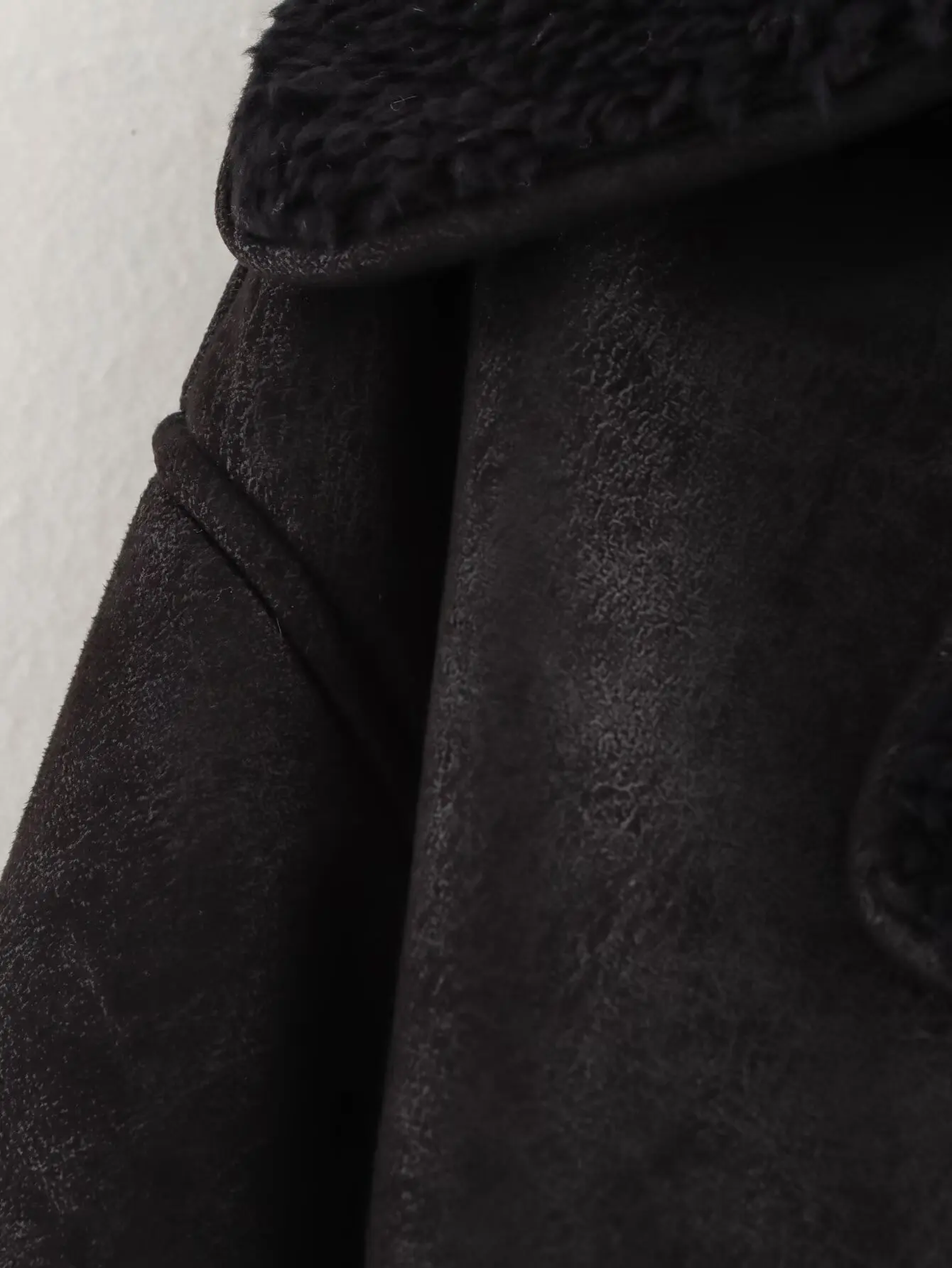 Winter Women's Black Faux Leather Jacket Warm Streetwear Outwear Solid Elegant Warmth 2026 PU Coat for Ladies Jackets Coat Tops