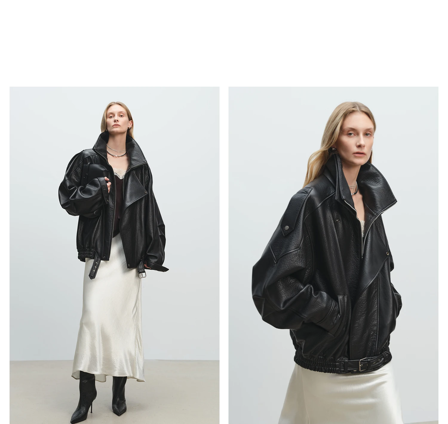 Fashion Motorcycle 2026 Spring And Autumn Black Gothic Punk Leather Jacket American Retro High-Quality Loose Casual Jacket